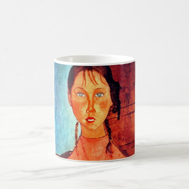 Mug Fille aux petits cochons, Modigliani (Centre)