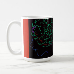 Mug Fille aux touffes de souci afro