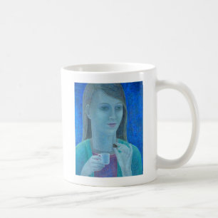 Mug Fille avec du chocolat 2011