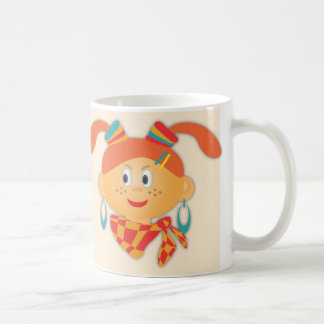 Mug Fille avec queue de cheval