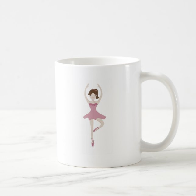 Mug Fille Ballerina Rose (Droite)
