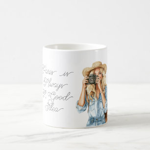 Mug Fille Blonde Paris est Toujours une Bonne Idée