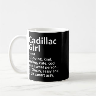 Mug Fille Cadillac Mi Michigan Drôle Cité Maison Racin