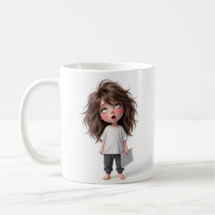 Mug Fille choquée