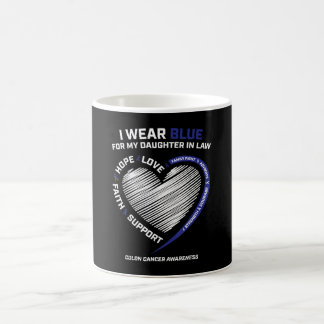 Mug Fille Colorectal En Droit Sensibilisation Colon