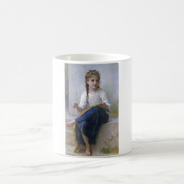 Mug Fille coudre, Bouguereau (Centre)