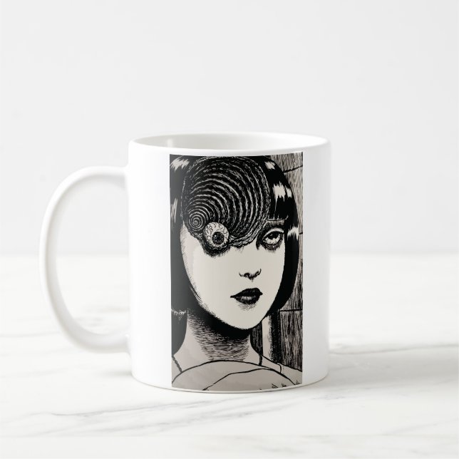 Mug Fille d'anime d'horreur (Gauche)