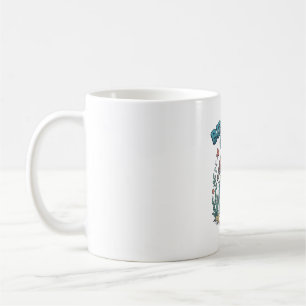 Mug Fille d'anniversaire 6 Tortue de mer Conception de