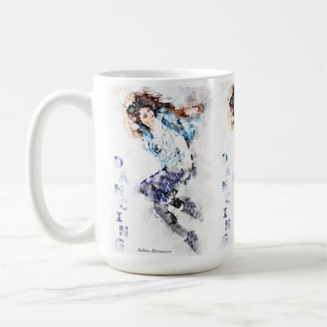 Mug Fille dansante 2 (Gauche)
