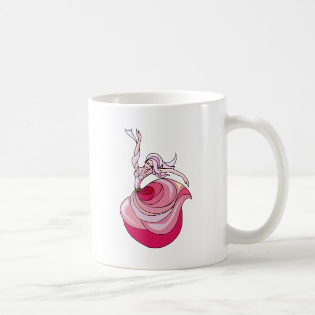 Mug Fille dansante rose (Droite)
