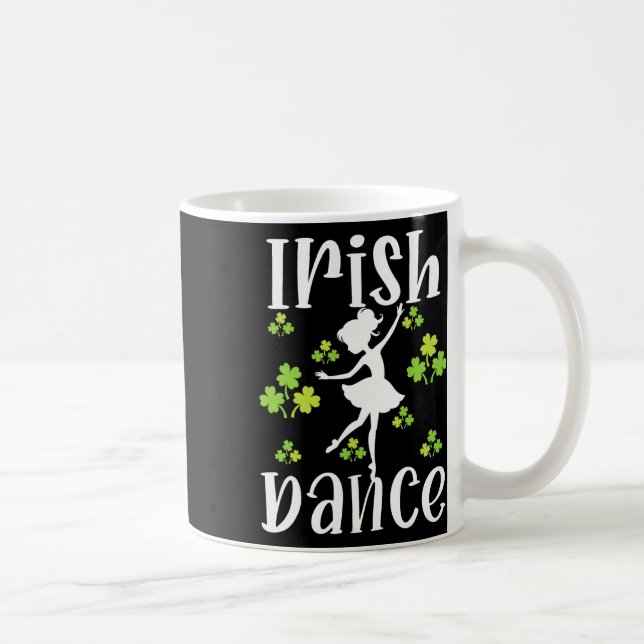 Mug Fille Danseuse Danse irlandaise Dance St Patrick's (Droite)