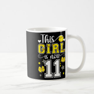 Mug Fille de 11 ans pour un doux anniversaire Douce jo