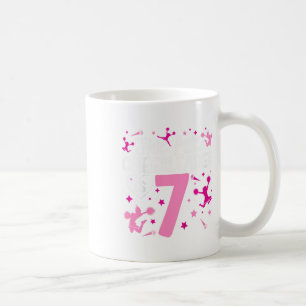 Mug Fille de cheerleading pour 7e anniversaire Sept an