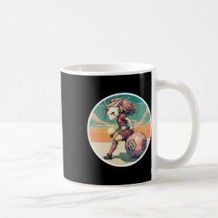 Mug Fille de Football Anime Manga Licorne Rétro Filles