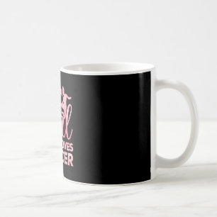 Mug Fille de football Art pour filles enfants tout-pet