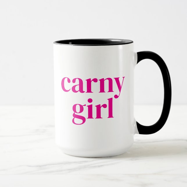 Mug Fille de forain classique grande (Droite)