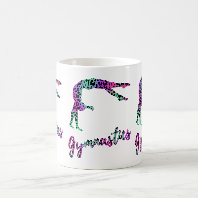 Mug Fille de gymnastique sauvage | Gymnastique Poster  (Centre)