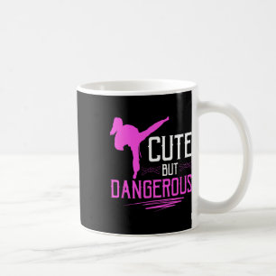Mug Fille de karaté Mignonne mais dangereuse Arts mart
