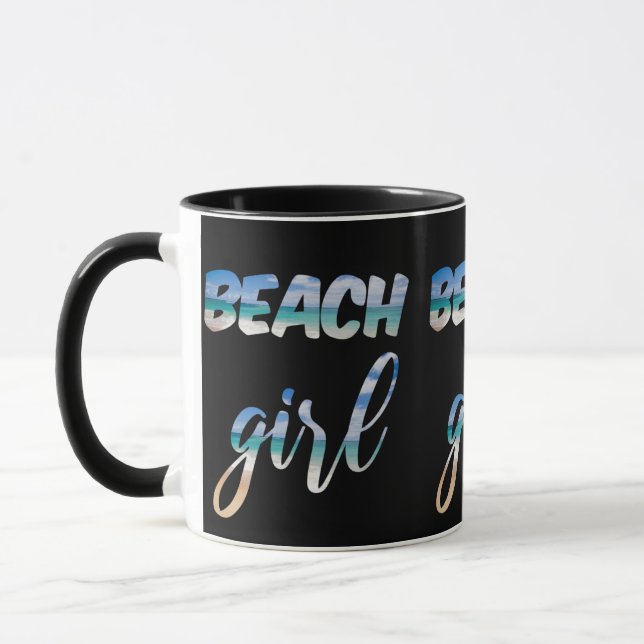 Mug Fille de la plage (Gauche)
