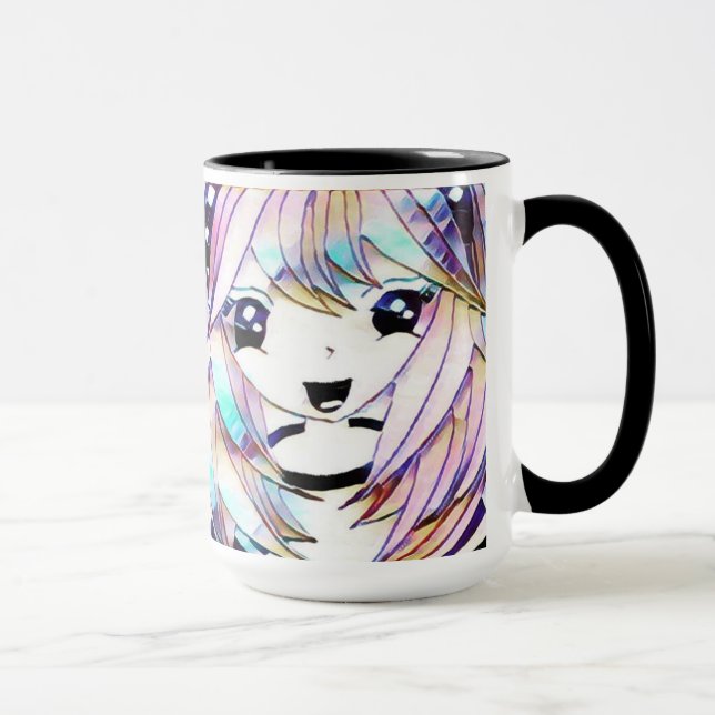Mug Fille de Manga (Droite)