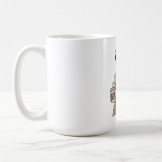 Mug Fille de mode chic Restez classe  Esthétique minim