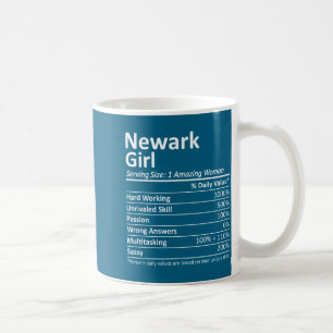 Mug Fille de Newark Nj New Jersey Drôle Cité Maison Ra