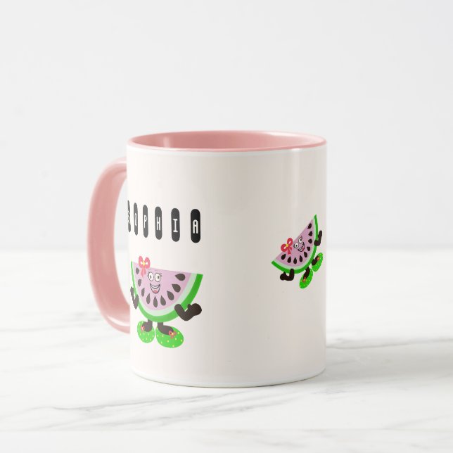 Mug Fille de pastèque (Devant gauche)