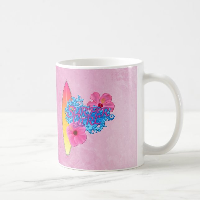 Mug Fille de surfer (Droite)