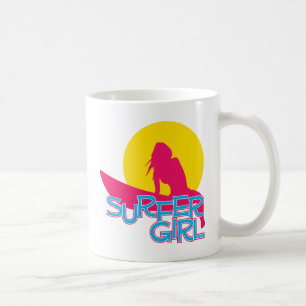 Mug Fille de surfer