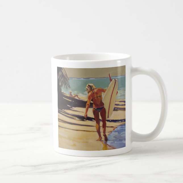 Mug Fille de surfer (Droite)