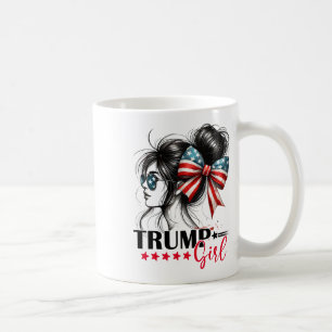 Mug Fille de Trump Bun Décoiffé Lunettes de soleil Tru