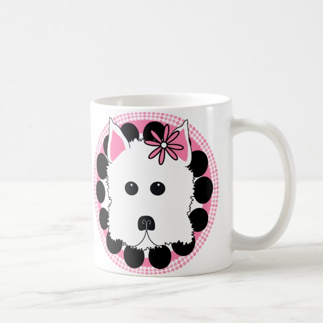 Mug Fille de Westie (Droite)
