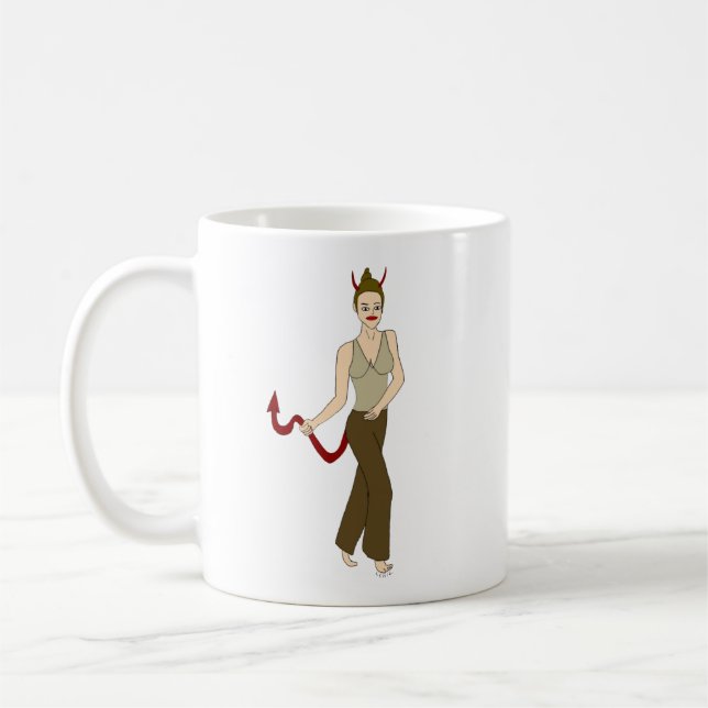 Mug fille diable (Gauche)