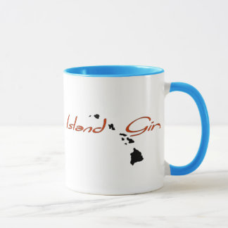 Mug Fille d'île - Hawaï - pente