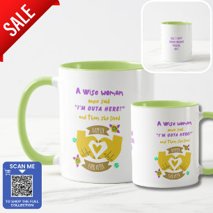 Mug Fille drôle Coworker mignonne Nouvelle Retraite d'