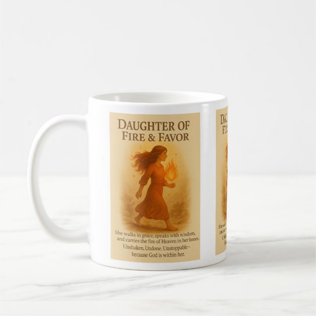 Mug Fille du feu et de la faveur (Gauche)