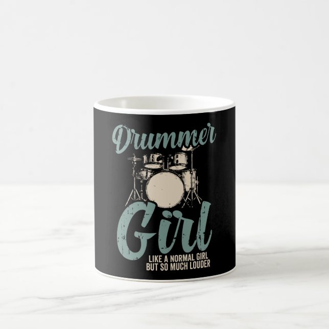 Mug Fille du tambour| Drummer Gift Drummer (Centre)