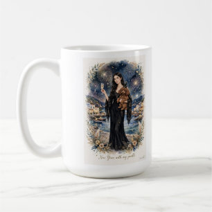 Mug Fille embrassant un chiot Caniche – Maman Caniche