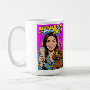 Mug Fille embrassant un chiot Caniche – Maman Caniche