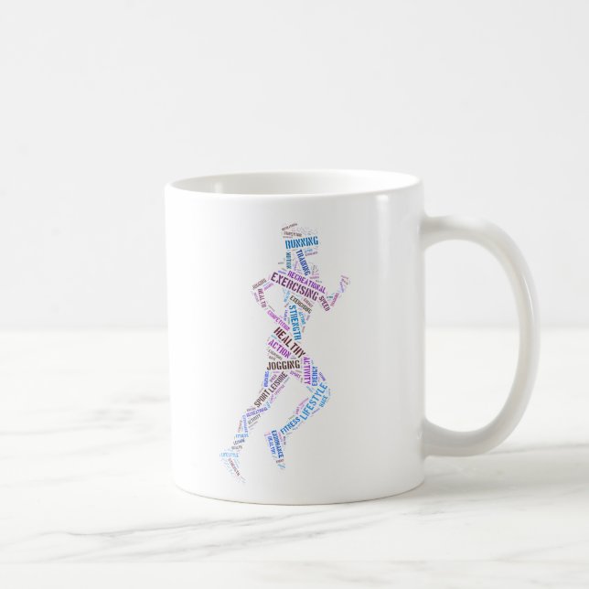 Mug Fille en course (Droite)