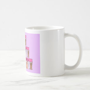 Mug Fille en droit Bonne fête des mères chats mignons