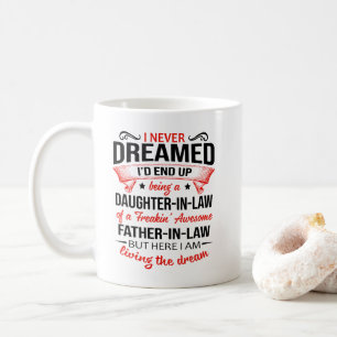 Mug Fille en droit d'un freakin magnifique père en dr