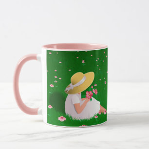 Mug Fille en herbe