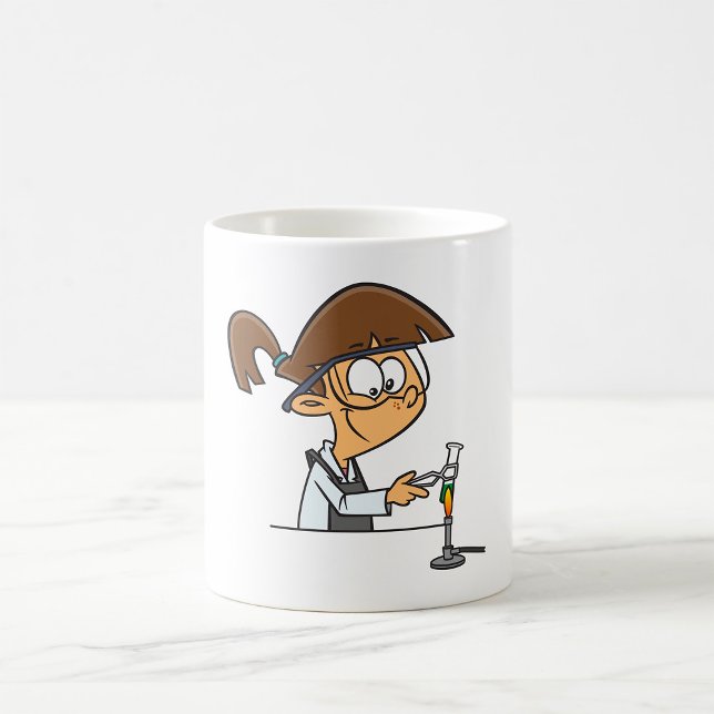 Mug Fille En Laboratoire (Créateur téléchargé)