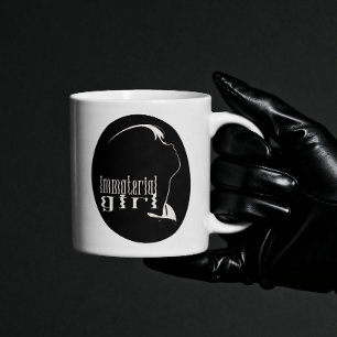 Mug Fille gothique Esthétique Matérielle Fille Fantôme