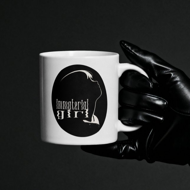 Mug Fille gothique Esthétique Matérielle Fille Fantôme (Créateur téléchargé)