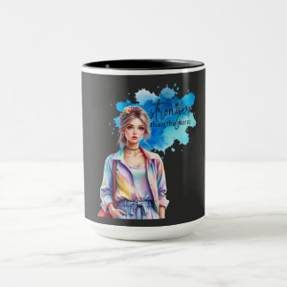 Mug Fille Inspirante Graphique