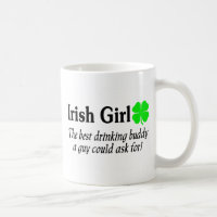 Fille irlandaise le meilleur ami potable qu'un