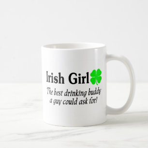 Mug Fille irlandaise le meilleur ami potable qu'un