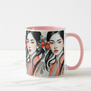 Mug fille japonaise